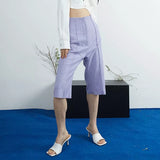 High Waist half leg pants