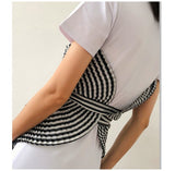 TAKE ME TO ST TROPEZ as seen on 🔥 @mono_look_book - Pleated sector Ruffle overlay shirt or dress