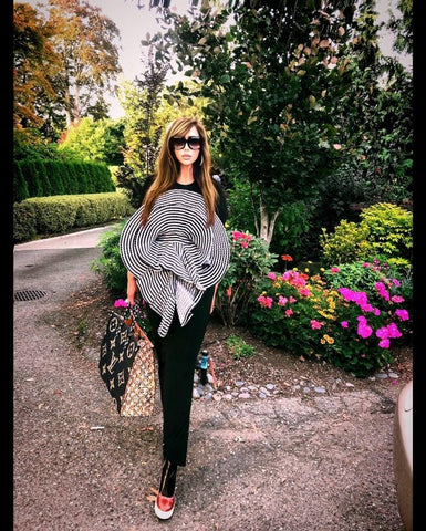 TAKE ME TO ST TROPEZ as seen on 🔥 @mono_look_book - Pleated sector Ruffle overlay shirt or dress