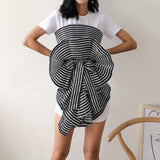 TAKE ME TO ST TROPEZ as seen on 🔥 @mono_look_book - Pleated sector Ruffle overlay shirt or dress