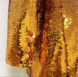 My favourite colour is sparkle Collar suit + mini skirt