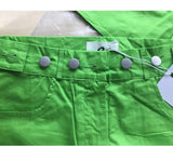 High waist cotton spring trousers