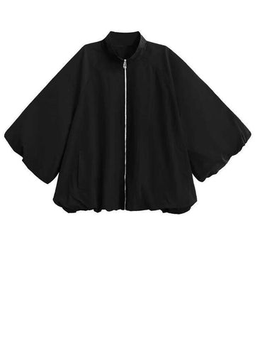 Oversize latern sleeve jacket (Black)