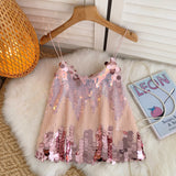 Sequin strap top