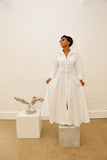 The summer cotton dress