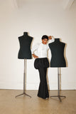 Long Lapel Blouse