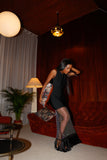 Mesh tassle dress