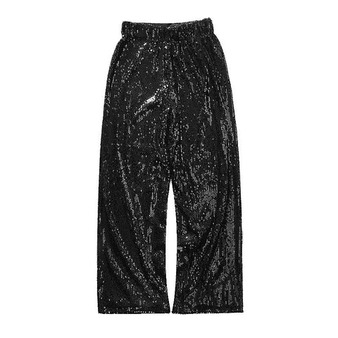 Hold on, I am having a sequin moment- wide leg sequin pants as seen on 🔥 @adrianagolima