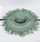 Is it summer yet? Big raffia sun hats