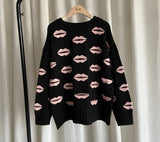 1000 kisses jumper (black)