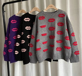 1000 kisses jumper (black)