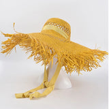 is it summer yet? Big raffia sun hat