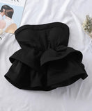 Elegant strapless top